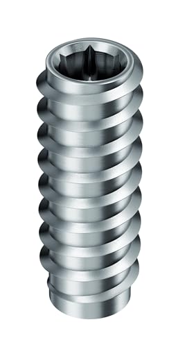 RAMPA MUFFEN/Gewindemuffe/Gewindeeinsatz/Einschraubmutter Typ SKL, Stahl verzinkt, CE Zertifiziert, M10 Innengewinde (d). 18,5mm Durchmesser (D) X 50mm Länge (L), 10 Stück von RAMPA