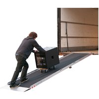 Event-Schiene zum Laden von Flight Cases (Einzelstück), Rampenlänge 2975mm, Nutzbreite 900mm, zu erreichende Höhe 890mm, Traglast pro Paar 400kg von RAMPE DE CHARGEMENT - MATISERE