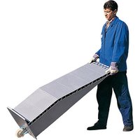 Tragfähige Auffahrkeil aus Aluminium - Höhe 390 mm - Länge 2025mm - Breite 500mm - Traglast 12000kg - RC/6 von RAMPE DE CHARGEMENT - MATISERE
