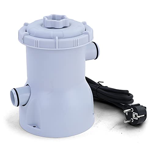 Pool Filterpumpe Wasserfilter Kartuschenfilter Swimmingpool 1135 l/h 300 GAL Pool Filterpumpe Wasserfilter Kartuschenfilter Swimmingpool 1135 l/h 300 GAL von RAMROXX