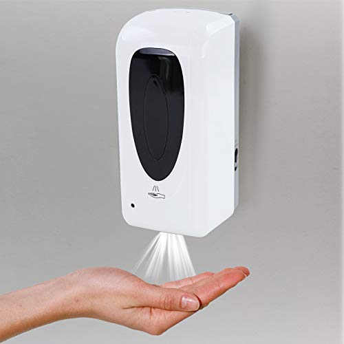 RAMROXX 1000ml Desinfektionsmittel Spender Automat kontaktlos mit Sensor Automatik von RAMROXX