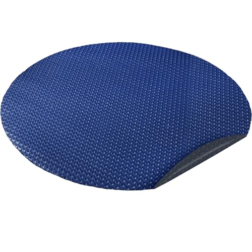 RAMROXX 115µm Pool Solarplane Poolheizung Solarfolie Abdeckung Rund Blau Schwarz 366cm von RAMROXX