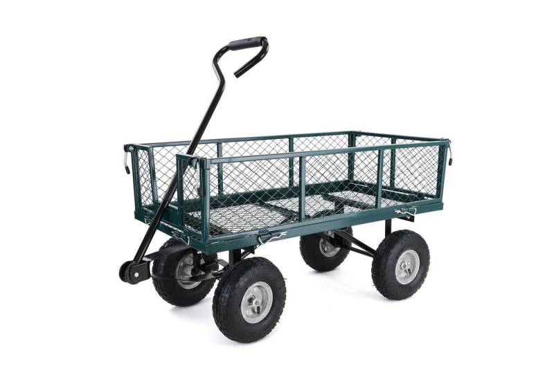 RAMROXX Bollerwagen Transport Gitterwagen Bollerwagen Seitenteile klappbar bis 300kg Grün, Bis zu 300Kg Tragkraft RAMROXX Bollerwagen Transport Gitterwagen Bollerwagen Seitenteile klappbar bis 300kg Grün, Bis zu 300Kg Tragkraft von RAMROXX