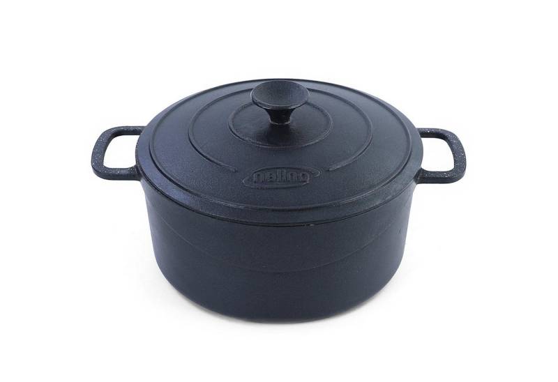 RAMROXX Bratentopf 28cm Kochtopf Bräter Gusseisen Grill Antihaft beschichtet Massiv von RAMROXX