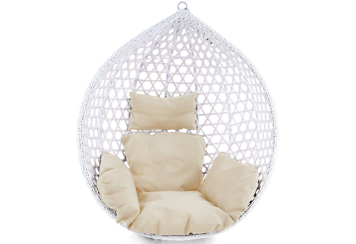 RAMROXX Hängesessel Kissen für Hängesessel Korb inkl. Rückenteil 2 teilig Set Style Beige RAMROXX Hängesessel Kissen für Hängesessel Korb inkl. Rückenteil 2 teilig Set Style Beige von RAMROXX