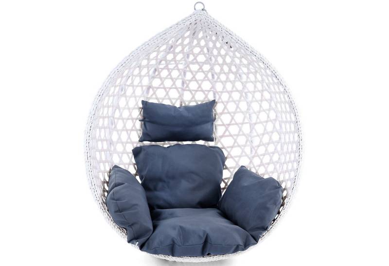 RAMROXX Hängestuhl Kissen für Hängesessel Korb inkl. Rückenteil 2-teilig Dunkel Grau RAMROXX Hängestuhl Kissen für Hängesessel Korb inkl. Rückenteil 2-teilig Dunkel Grau von RAMROXX