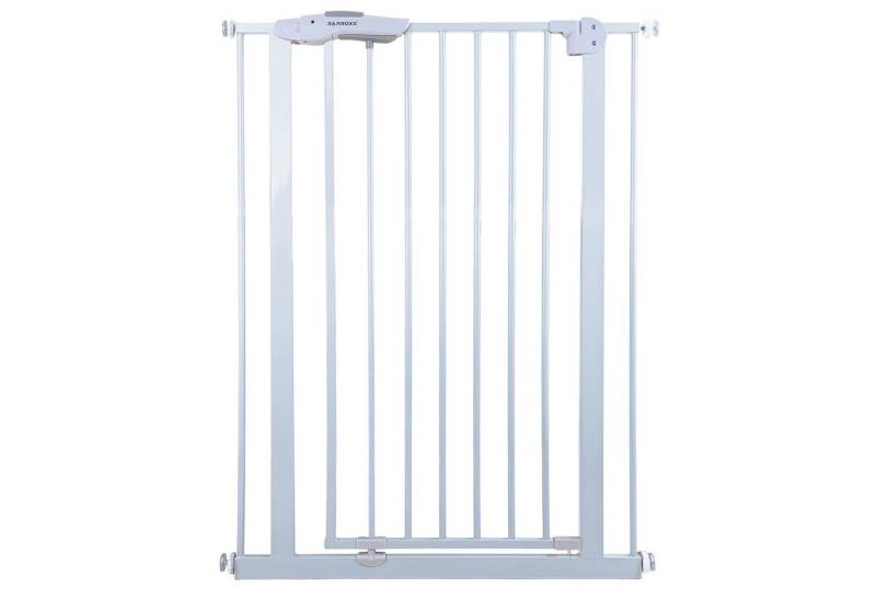 RAMROXX Treppenschutzgitter Absperrgitter weiß für 75-85cm Durchgang 110cm Hoch RAMROXX Treppenschutzgitter Absperrgitter weiß für 75-85cm Durchgang 110cm Hoch von RAMROXX