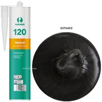 Ramsauer ® - Ramsauer 120 Neutral Fenster Silikon Fugen Dichtstoff 310ml Kartusche schwarz von RAMSAUER®