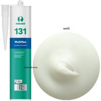 Ramsauer ® - Ramsauer 131 Multiflex Silikon Fugen Dichtstoff 310ml Kartusche weiß von RAMSAUER®