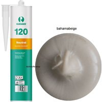Ramsauer ® - Ramsauer 120 Neutral Fenster Silikon Fugen Dichtstoff 310ml Kartusche bahamabeige von RAMSAUER®