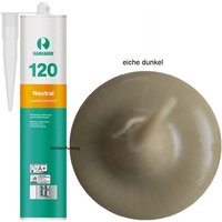 Ramsauer ® - Ramsauer 120 Neutral Fenster Silikon Fugen Dichtstoff 310ml Kartusche eiche dunkel von RAMSAUER®