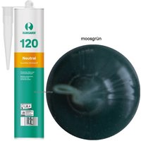 Ramsauer ® - Ramsauer 120 Neutral Fenster Silikon Fugen Dichtstoff 310ml Kartusche moosgrün von RAMSAUER®
