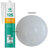 Ramsauer ® - Ramsauer 125 Handwerk Neutral Silikon Dichtstoff 310ml Kartusche transparent von RAMSAUER®