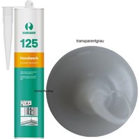 Ramsauer ® - Ramsauer 125 Handwerk Neutral Silikon Dichtstoff 310ml Kartusche transparentgrau von RAMSAUER®
