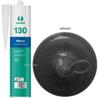 Ramsauer 130 Alkoxy Silikon Fugen Dichtstoff 310ml Kartusche anthrazit von RAMSAUER®