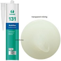 Ramsauer ® - Ramsauer 131 Multiflex Silikon Fugen Dichtstoff 310ml Kartusche milchig transparent von RAMSAUER®