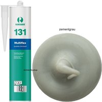 Ramsauer ® - Ramsauer 131 Multiflex Silikon Fugen Dichtstoff 310ml Kartusche zementgrau von RAMSAUER®