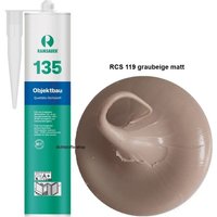 Ramsauer ® - Ramsauer 135 Objektbau Silikon Dichtstoff 310ml Kartusche rcs 119 graubeige matt von RAMSAUER®