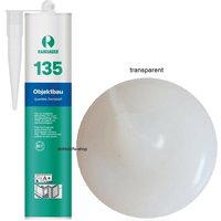 Ramsauer ® - Ramsauer 135 Objektbau Silikon Fugen Dichtstoff 310ml Kartusche transparent von RAMSAUER®