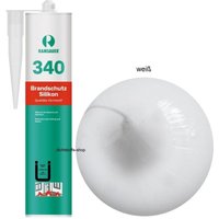 Ramsauer ® - Ramsauer 340 Brandschutz B1 Silikon Fugen Dichtstoff 310ml Kartusche weiß von RAMSAUER®