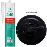 Ramsauer 440 Naturstein Silikon Fugen Dichtstoff 310ml Kartusche dunkelanthrazit von RAMSAUER®