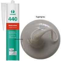 Ramsauer ® - Ramsauer 440 Naturstein Silikon Fugen Dichtstoff 310ml Kartusche fugengrau von RAMSAUER®