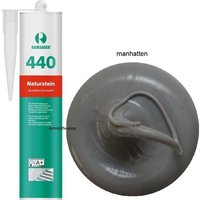 Ramsauer ® - Ramsauer 440 Naturstein Silikon Fugen Dichtstoff 310ml Kartusche manhatten von RAMSAUER®