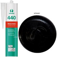 Ramsauer ® - Ramsauer 440 Naturstein Silikon Fugen Dichtstoff 310ml Kartusche schwarz von RAMSAUER®