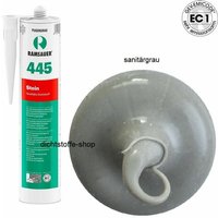 Ramsauer ® - Ramsauer 445 Stein 1K Silikon Dichtstoff 310ml Kartusche sanitärgrau von RAMSAUER®