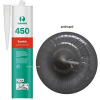Ramsauer ® - Ramsauer 450 Sanitär Silikon Fugen Dichtstoff 310ml Kartusche anthrazit von RAMSAUER®