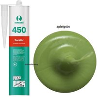Ramsauer 450 Sanitär Silikon Fugen Dichtstoff 310ml Kartusche apfelgrün von RAMSAUER®