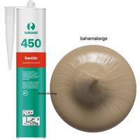 Ramsauer ® - Ramsauer 450 Sanitär Silikon Fugen Dichtstoff 310ml Kartusche bahamabeige von RAMSAUER®
