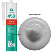 Ramsauer 450 Sanitär Silikon Fugen Dichtstoff 310ml Kartusche hell manhatten von RAMSAUER®