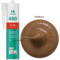 Ramsauer ® - Ramsauer 450 Sanitär Silikon Fugen Dichtstoff 310ml Kartusche mittelbraun von RAMSAUER®