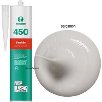 Ramsauer ® - Ramsauer 450 Sanitär Silikon Fugen Dichtstoff 310ml Kartusche pergamon von RAMSAUER®