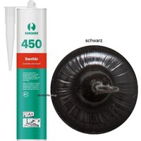 Ramsauer 450 Sanitär Silikon Fugen Dichtstoff 310ml Kartusche schwarz von RAMSAUER®