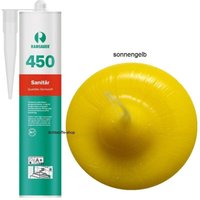 Ramsauer 450 Sanitär Silikon Fugen Dichtstoff 310ml Kartusche sonnengelb von RAMSAUER®