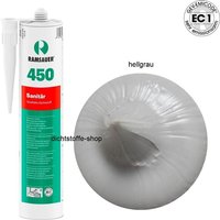 Ramsauer 450 Sanitär 1K Silikon Dichtstoff 310ml Kartusche hellgrau von RAMSAUER®