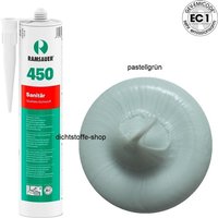 Ramsauer 450 Sanitär 1K Silikon Dichtstoff 310ml Kartusche pastellgrün von RAMSAUER®