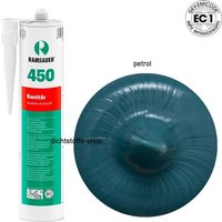 Ramsauer 450 Sanitär 1K Silikon Dichtstoff 310ml Kartusche petrol von RAMSAUER®