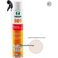 Ramsauer Universal 1K pu Schaum 801 Plus B2 Montageschaum Bauschaum 750ml Dose von RAMSAUER®