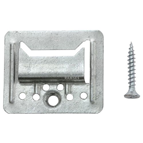 Profilholzkrallen extra stark inklusive Schrauben 4 mm Stahl verzinkt 100 Stück Profilholzkrallen extra stark inklusive Schrauben 4 mm Stahl verzinkt 100 Stück von RAMSES