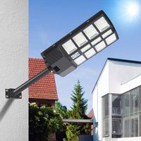 400W Solar led Straßenlaternen Wasserdichte Solarlampen mit Fernbedienung & Motion Sensor Sicherheitsleuchte für Außenwand Garten Veranda - Swanew von SWANEW