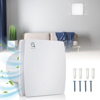 Randaco - vingo Badlüfter Feuchtesensor Timer Ventilator Mit Rückflussleitblech Wandlüfter 100mm von RANDACO
