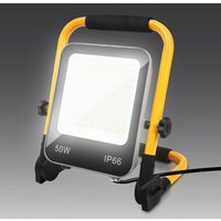 Swanew led Baustrahler 50W Kaltweiß Arbeitsleuchte Bauscheinwerfer Austellenlampe led Fluter Floodlight von RANDACO
