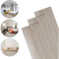 PVC Bodenbelag Vinylboden Selbstklebend mit Holz-Optik, 14 Stück 1,95 m² Vinyl Klebefliesen Bodenfliesen Selbstklebend, PVC Boden Rutschfest PVC Bodenbelag Vinylboden Selbstklebend mit Holz-Optik, 14 Stück 1,95 m² Vinyl Klebefliesen Bodenfliesen Selbstklebend, PVC Boden Rutschfest von RANDACO