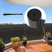 Randaco - pvc Sichtschutzmatte UV-Schutz mit Kabelbindern Outdoor Balkonverkleidung Wetterfest Sichtschutzzaun Balkon Terrasse Windschutz Sichtschutz Randaco - pvc Sichtschutzmatte UV-Schutz mit Kabelbindern Outdoor Balkonverkleidung Wetterfest Sichtschutzzaun Balkon Terrasse Windschutz Sichtschutz von RANDACO