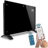 Randaco 2000W Konvektor Elektroheizung Schwarz Glaskonvektor Wand Heizung Glas Heizkörper Bad Randaco 2000W Konvektor Elektroheizung Schwarz Glaskonvektor Wand Heizung Glas Heizkörper Bad von RANDACO