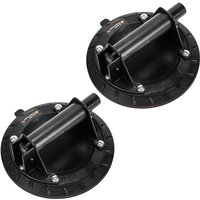 Randaco 2er Set Saugheber Glassauger Vakuumheber 100 kg 8" Vakuum Glasheber Glassauger Saughalter Vakuumheber Plattenh für Flache Glatte von RANDACO