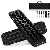 Randaco Anfahrhilfe 2x Auto Reifen schneeketten 10t Last Traktionshilfe Sandbleche von RANDACO